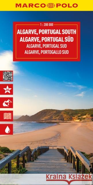 Algarve, Portugal South Marco Polo Map Marco Polo 9783575021816 MAIRDUMONT GmbH & Co. KG - książka