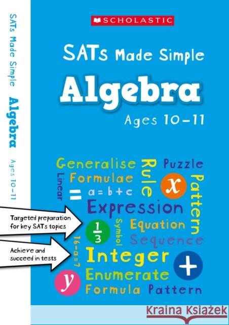 Algebra Ages 10-11 Giles Clare 9781407183824 Scholastic - książka