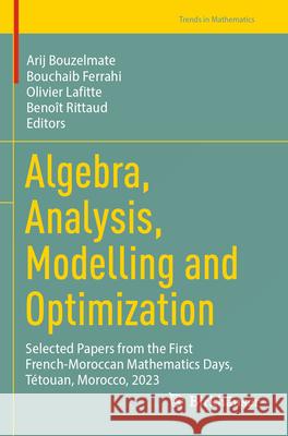 Algebra, Analysis, Modelling and Optimization  9783031672668 Springer Nature Switzerland - książka