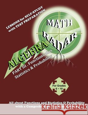 ALGEBRA-Functions plus Statistics & Probability Kang, Aejeong 9780989368940 Mathradar - książka