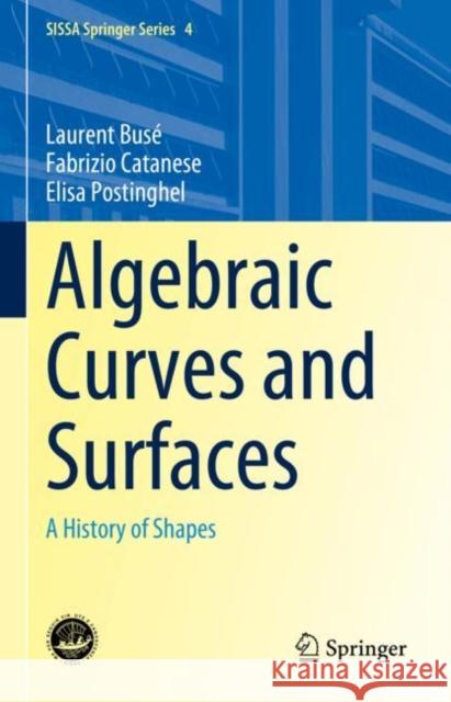 Algebraic Curves and Surfaces: A History of Shapes Laurent Bus? Fabrizio Catanese Elisa Postinghel 9783031241505 Springer - książka