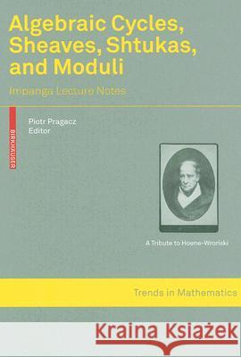 Algebraic Cycles, Sheaves, Shtukas, and Moduli: Impanga Lecture Notes Pragacz, Piotr 9783764385361 Not Avail - książka