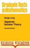 Algebraic Number Theory Serge Lang 9780387942254 Springer