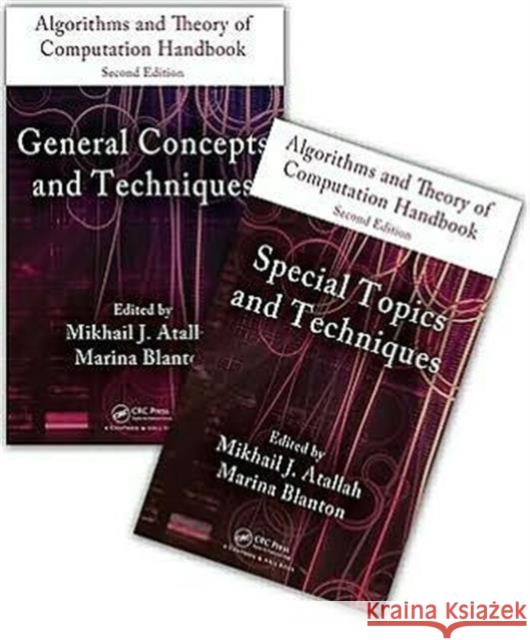 Algorithms and Theory of Computation Handbook - 2 Volume Set Marina Blanton Samir Khuller  9781584888185 Taylor & Francis - książka