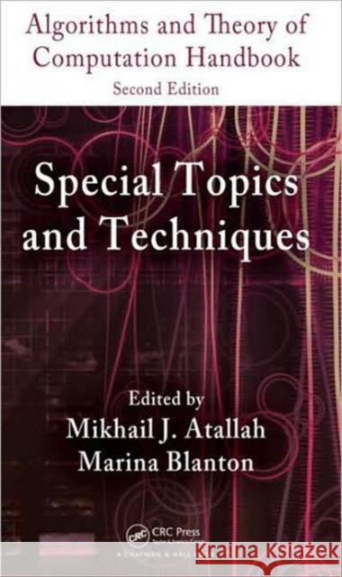 Algorithms and Theory of Computation Handbook, Volume 2: Special Topics and Techniques Atallah, Mikhail J. 9781584888208 Taylor & Francis - książka