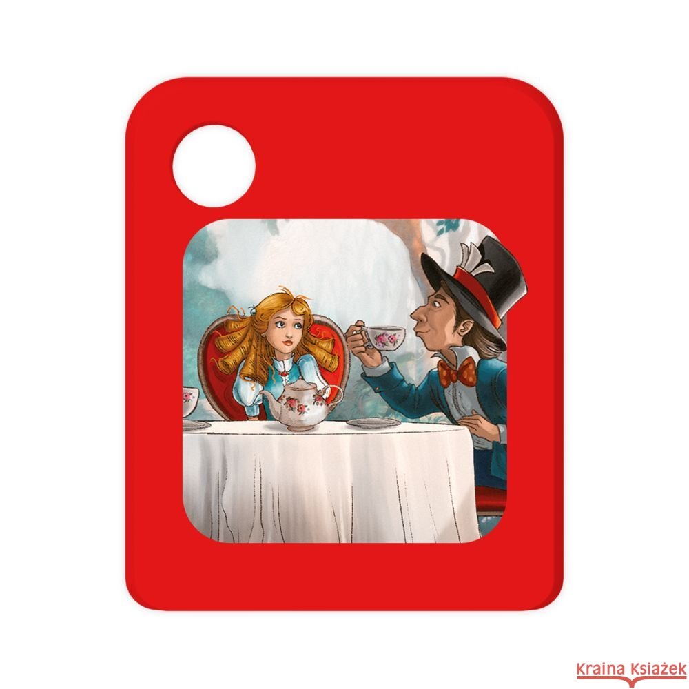 Alice im Wunderland, 1 Galakto Token Carroll, Lewis 4068546006432 Galakto - książka