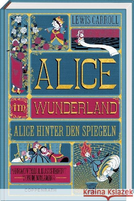 Alice im Wunderland : Alice hinter den Spiegeln Carroll, Lewis 9783649634577 Coppenrath, Münster - książka