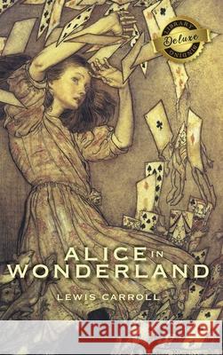 Alice in Wonderland (Deluxe Library Edition) (Illustrated) Lewis Carroll 9781774378748 Engage Books - książka