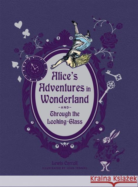 Alice's Adventures in Wonderland and Through the Looking Glass Lewis Carroll 9781454944034 Union Square & Co. - książka