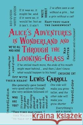 Alice's Adventures in Wonderland and Through the Looking-Glass Lewis Carroll 9781626866072 Canterbury Classics - książka