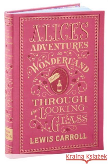 Alice's Adventures in Wonderland and Through the Looking-Glass (Barnes & Noble Collectible Editions) Lewis Carroll 9781435159549 Union Square & Co. - książka
