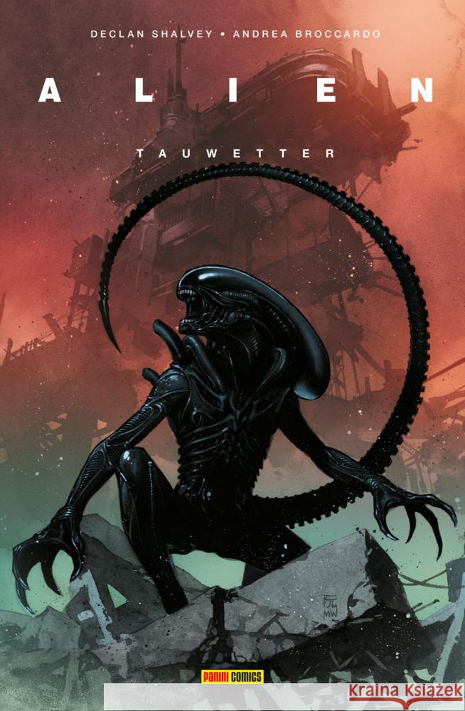 Alien Shalvey, Declan, Broccardo, Andrea 9783741636073 Panini Manga und Comic - książka