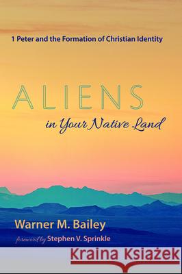 Aliens in Your Native Land Warner M. Bailey Stephen V. Sprinkle 9781725268487 Pickwick Publications - książka