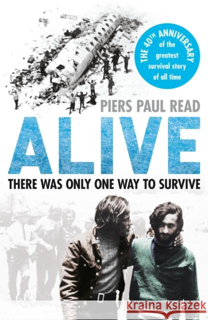 Alive: The True Story of the Andes Survivors Piers Paul Read 9780099574521 Cornerstone - książka