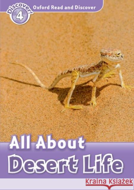 All about Desert Life Penn, Julie 9780194644426 OUP Oxford - książka