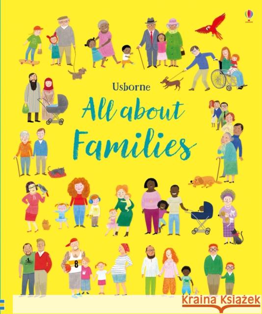 All About Families Brooks, Felicity; Ferrero, Mar 9781474949071 Usborne Publishing Ltd - książka