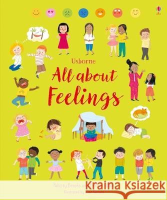 All about Feelings Felicity Brooks Mar Ferrero 9781805070580 Usborne Books - książka