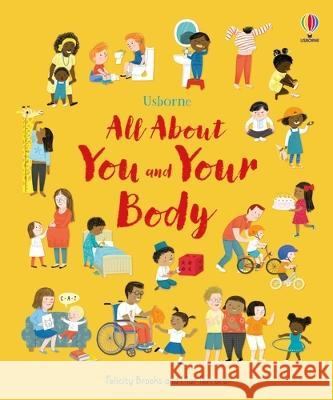 All about You and Your Body Felicity Brooks Mar Ferrero 9781805071556 Usborne Books - książka