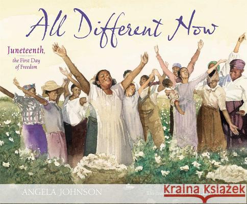 All Different Now: Juneteenth, the First Day of Freedom Angela Johnson E. B. Lewis 9780689873768 Simon & Schuster Books for Young Readers - książka