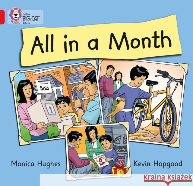 All in a Month: Band 02b/Red B Hughes, Monica 9780007412914 HarperCollins Publishers - książka