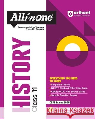 All In One History Class 11Th Charu Tripathi 9789368407713 Arihant Publication India Limited - książka