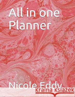 All in one Planner Eddy Nicole Eddy 9798524600714 Independently published - książka