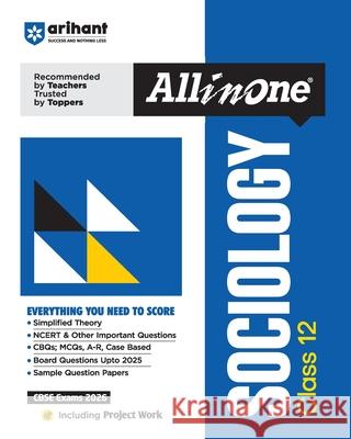 All In One Sociology 12 Th Charu Tripathi 9789368404033 Arihant Publication India Limited - książka