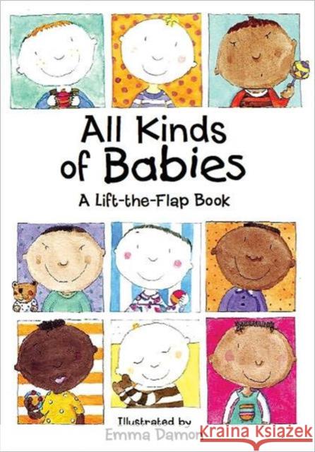 All Kinds of Babies: A Lift-the-Flap Book with Mobile  9781857076790 Tango Books - książka