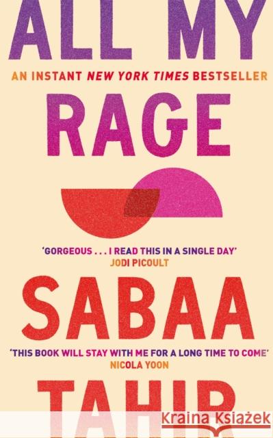 All My Rage Sabaa Tahir 9780349125268 Little, Brown Book Group - książka