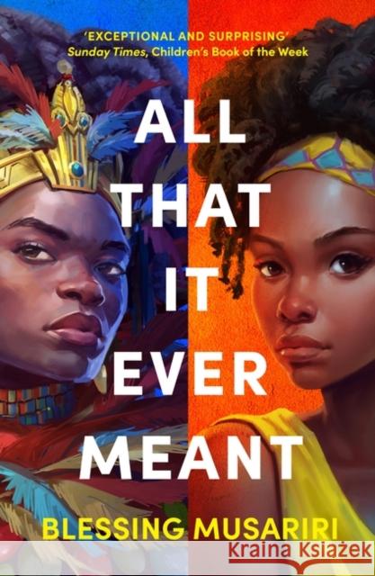 All That It Ever Meant Blessing Musariri 9781035902514 Bloomsbury Publishing PLC - książka