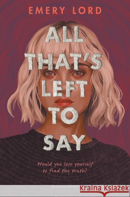 All That’s Left to Say Emery Lord 9781526646033 Bloomsbury Publishing PLC - książka