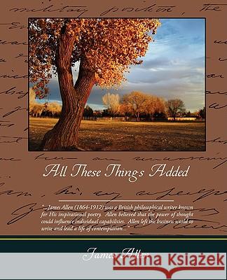 All These Things Added James Allen 9781438503714 Book Jungle - książka