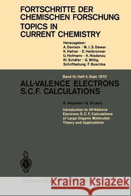 All-Valence Electrons S.C.F. Calculations Klopman, G. 9783540051022 Springer - książka