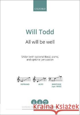All will be well Will Todd   9780193534216 Oxford University Press - książka