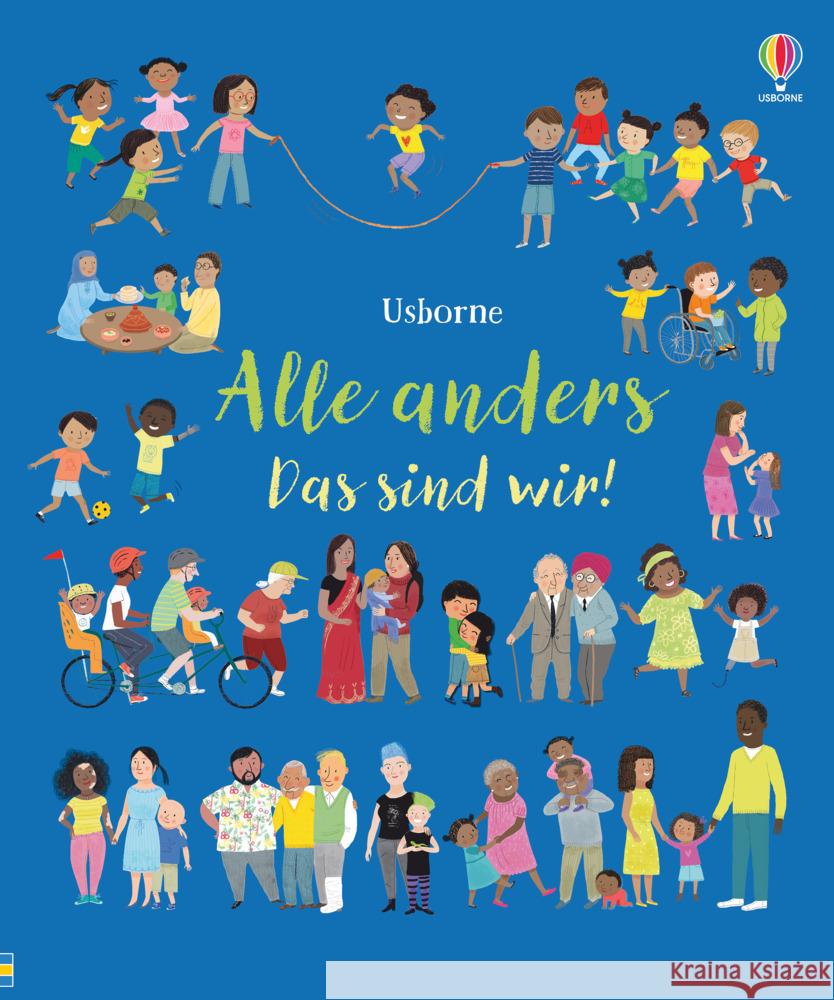 Alle anders - Das sind wir! Brooks, Felicity 9781789415827 Usborne Verlag - książka