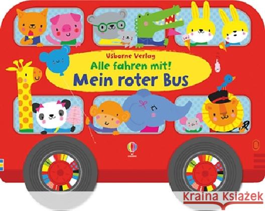 Alle fahren mit! Mein roter Bus Watt, Fiona 9781782327677 Usborne Verlag - książka