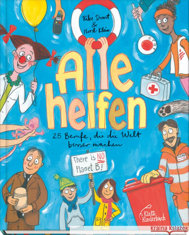 Alle helfen Drust, Rike 9783954702848 Klett Kinderbuch Verlag - książka