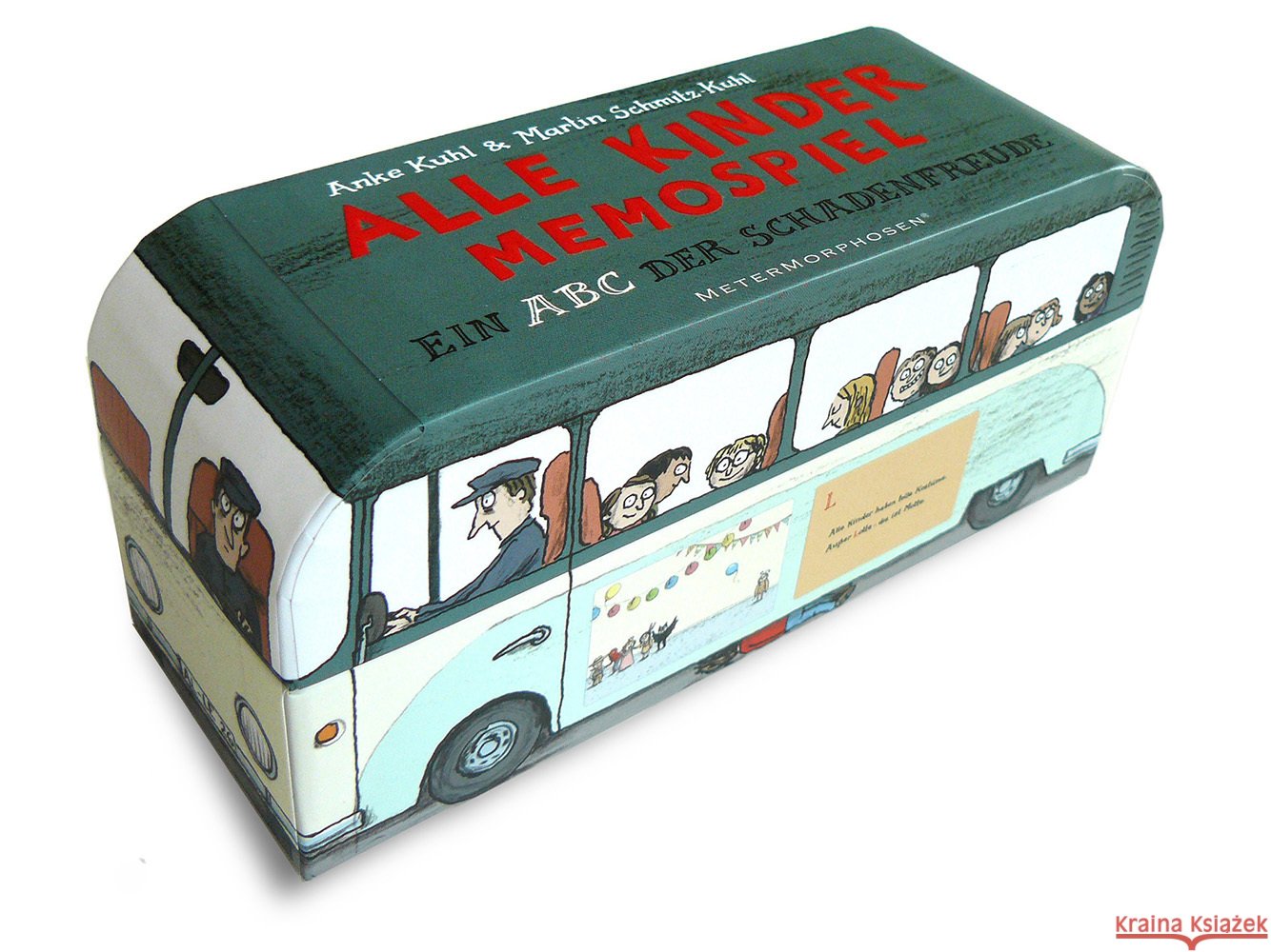 Alle Kinder Memospiel Kuhl, Anke, Schmitz-Kuhl, Martin 9783911434027 Metermorphosen - książka