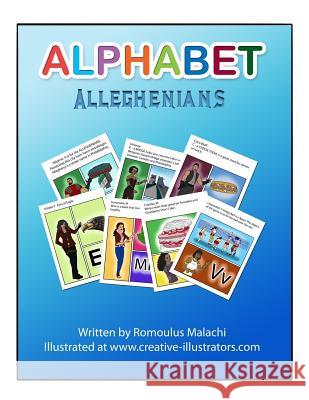 Alleghenians: Alphabets Romoulous Malachi Net Creations 9781540894359 Createspace Independent Publishing Platform - książka