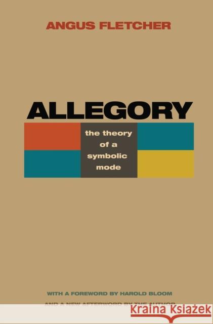 Allegory: The Theory of a Symbolic Mode Fletcher, Angus 9780691151809  - książka