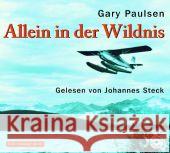 Allein in der Wildnis, 3 Audio-CDs : Gekürzte Lesung Paulsen, Gary 9783867420518 Silberfisch - książka