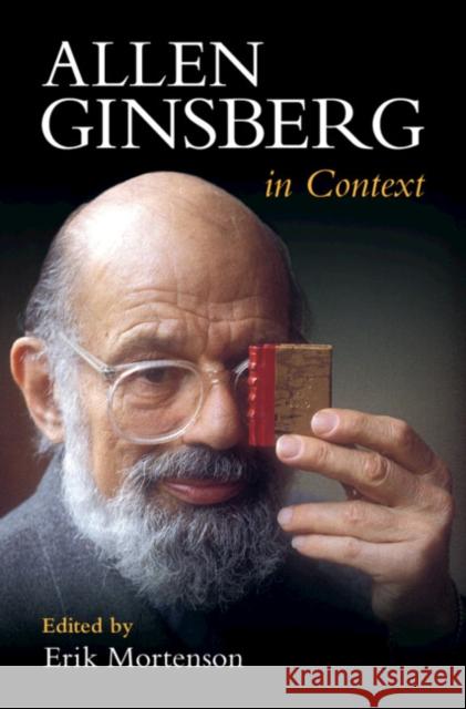 Allen Ginsberg in Context Erik Mortenson 9781009525589 Cambridge University Press - książka