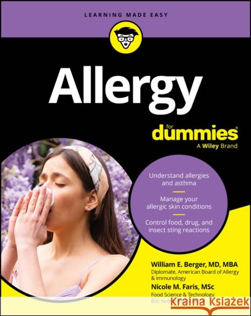 Allergy For Dummies Nicole M. Faris 9781394256686  - książka