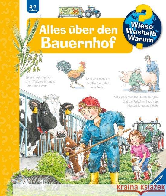 Alles über den Bauernhof Erne, Andrea 9783473328963 Ravensburger Buchverlag - książka