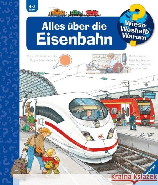 Alles über die Eisenbahn  9783473328840 Ravensburger Buchverlag - książka