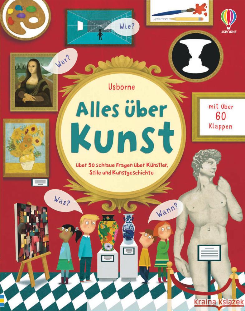 Alles über Kunst Daynes, Katie 9781789413489 Usborne Verlag - książka