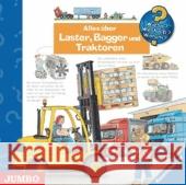 Alles über Laster, Bagger und Traktoren, Audio-CD  9783833720338 Jumbo Neue Medien - książka