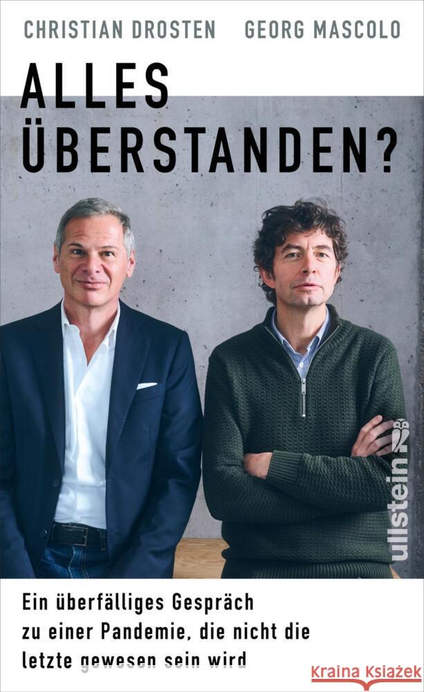 Alles überstanden? Drosten, Christian, Mascolo, Georg 9783550203022 Ullstein HC - książka