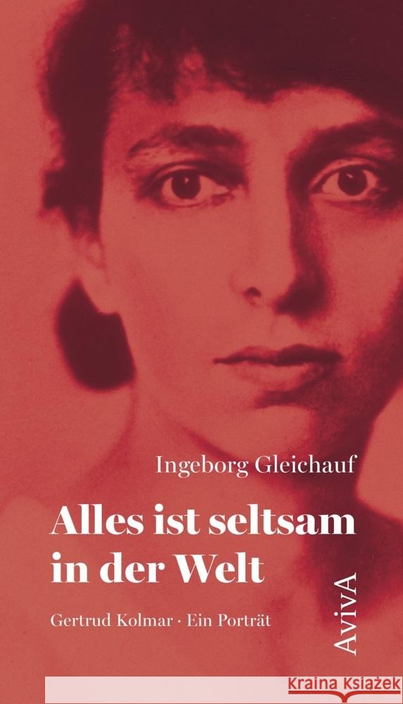 Alles ist seltsam in der Welt Gleichauf, Ingeborg 9783949302145 Aviva - książka