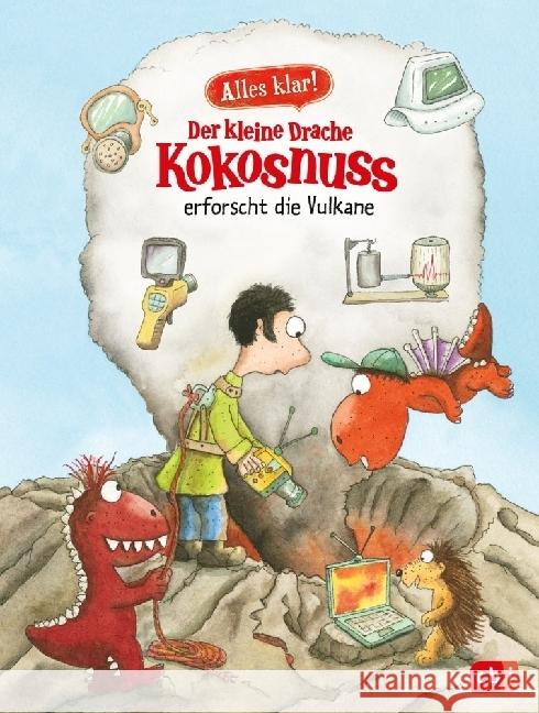 Alles klar! Der kleine Drache Kokosnuss erforscht die Vulkane Siegner, Ingo 9783570181935 cbj - książka